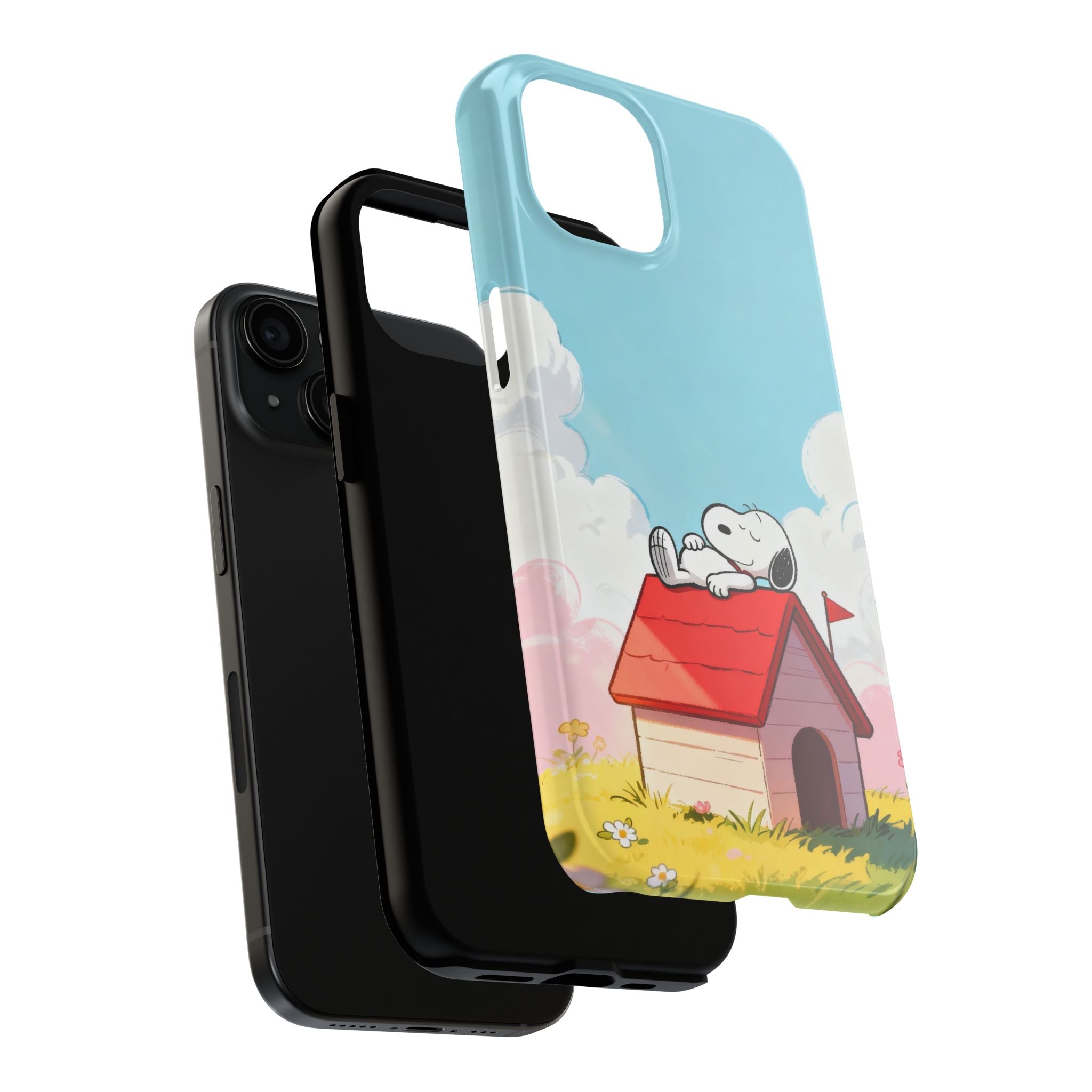 Relaxing Doghouse Phone Case