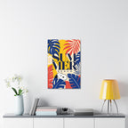Snoopy Summer Beach Canvas