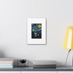 Snoopy Paris Autumn Canvas