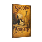 Snoopy Bourgeois Canvas