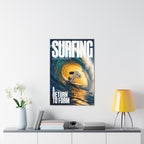 Surf Magazine Cover Canvas