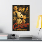Casablanca Snoopy Lucy Canvas
