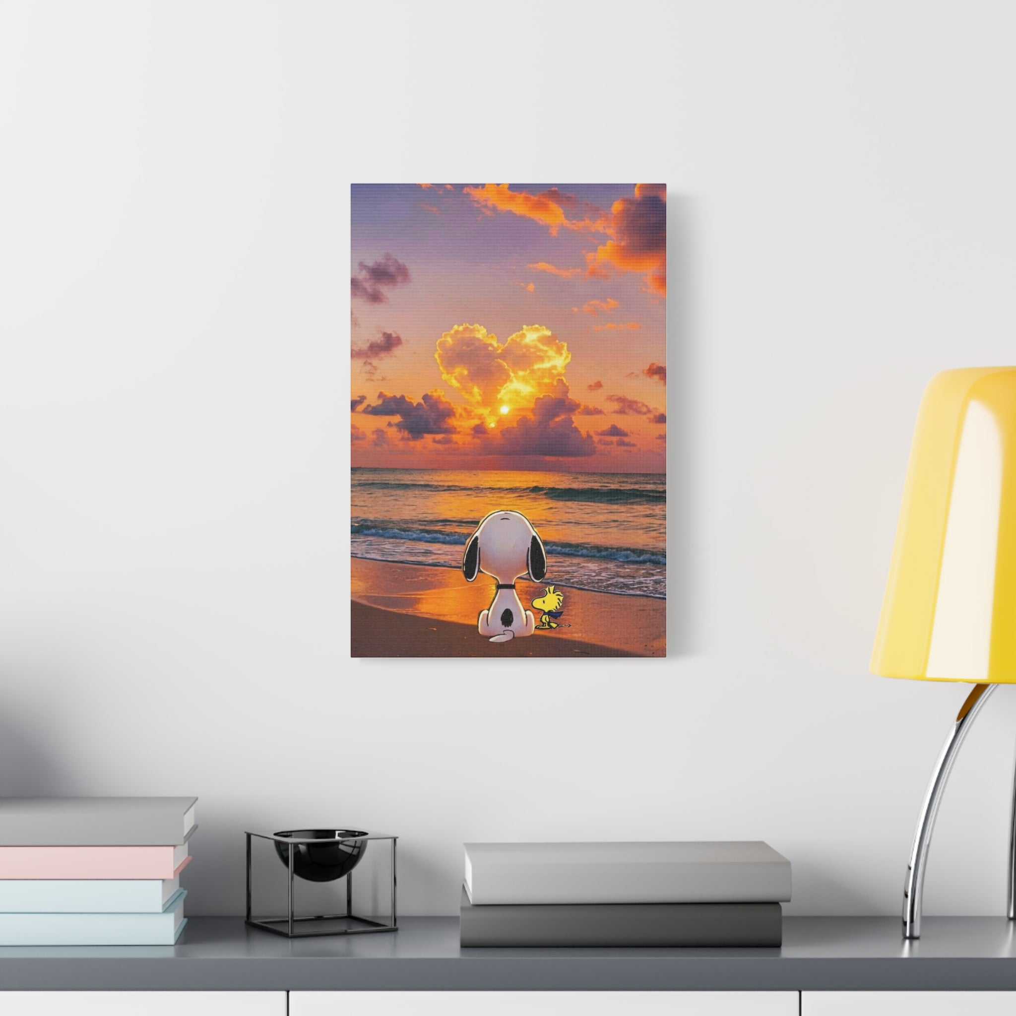 Woodstock Beach Sunset Canvas