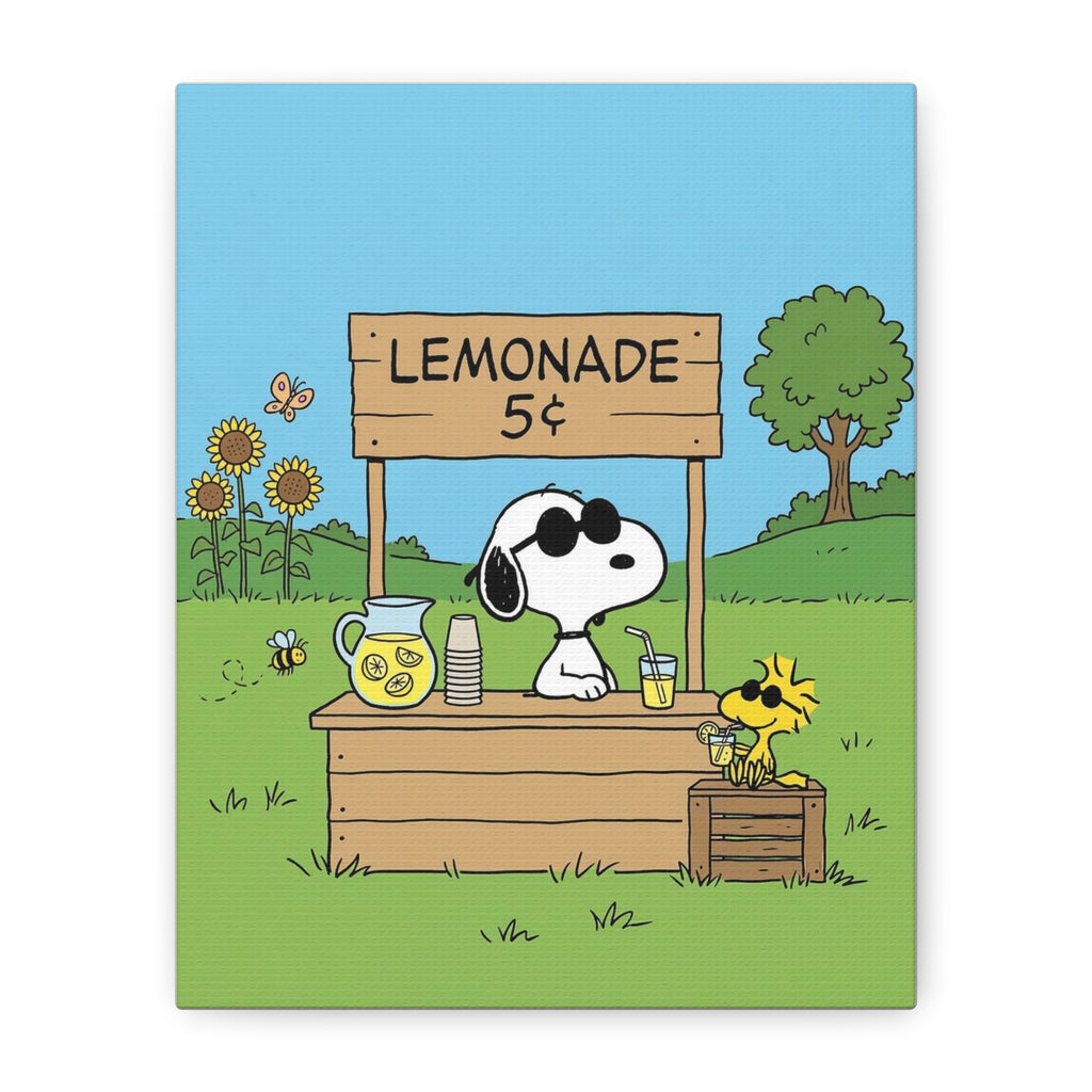 Lemonade Stand Canvas