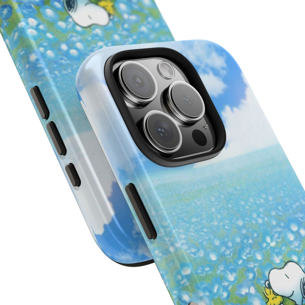 Blue Flower Field Case