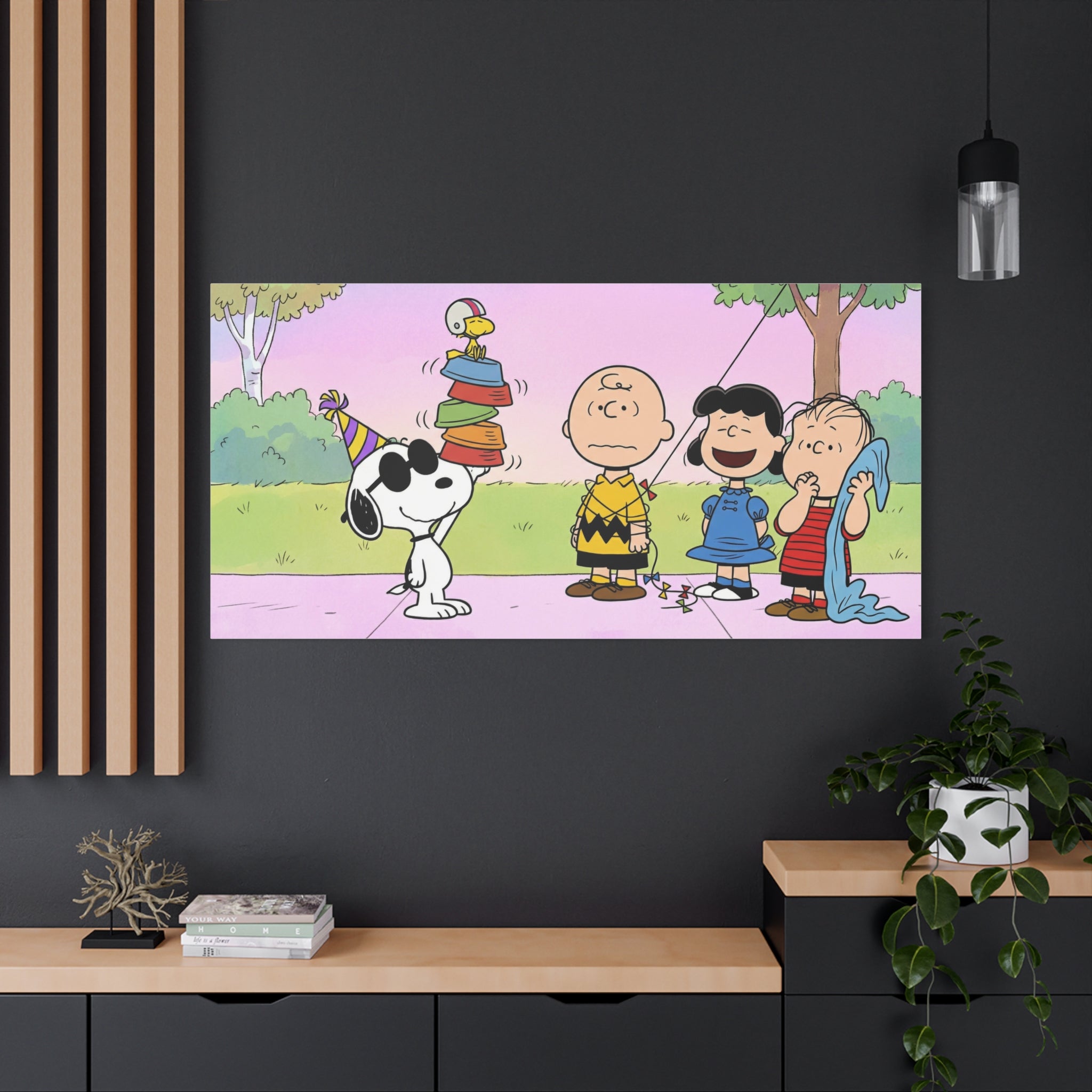 Peanuts Characters Canvas