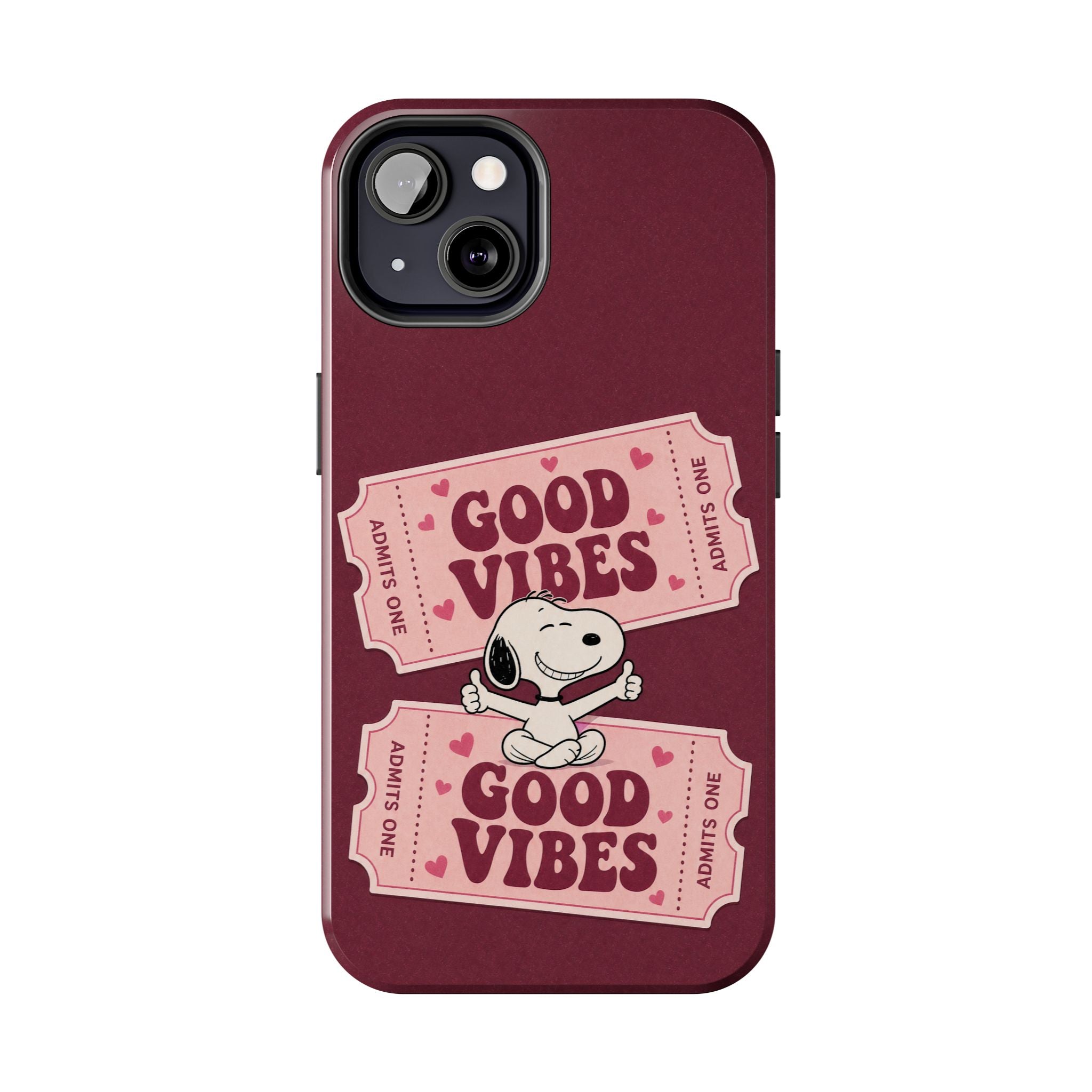 Good Vibes Tickets Phone Case