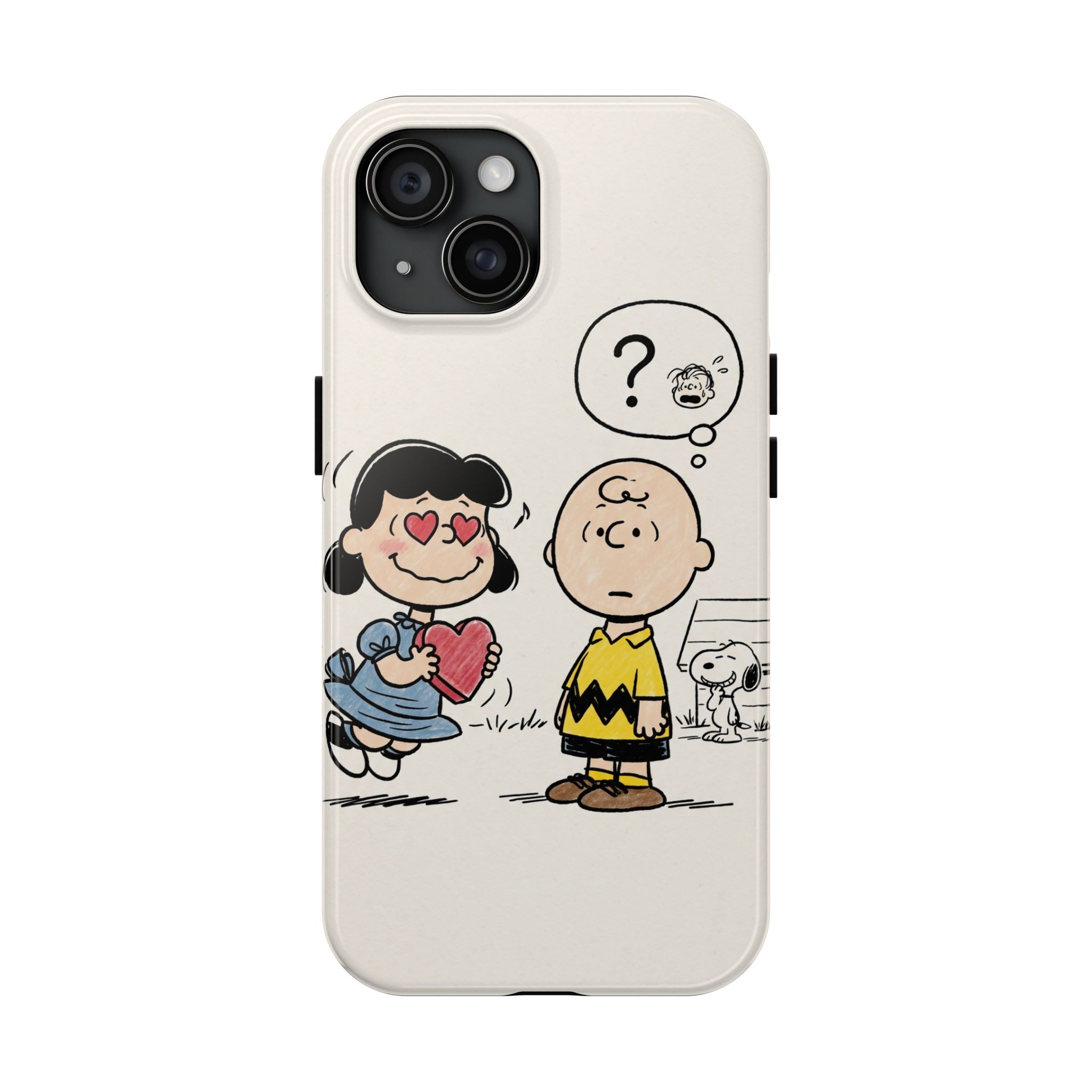 Lucy Heart Eyes Phone Case