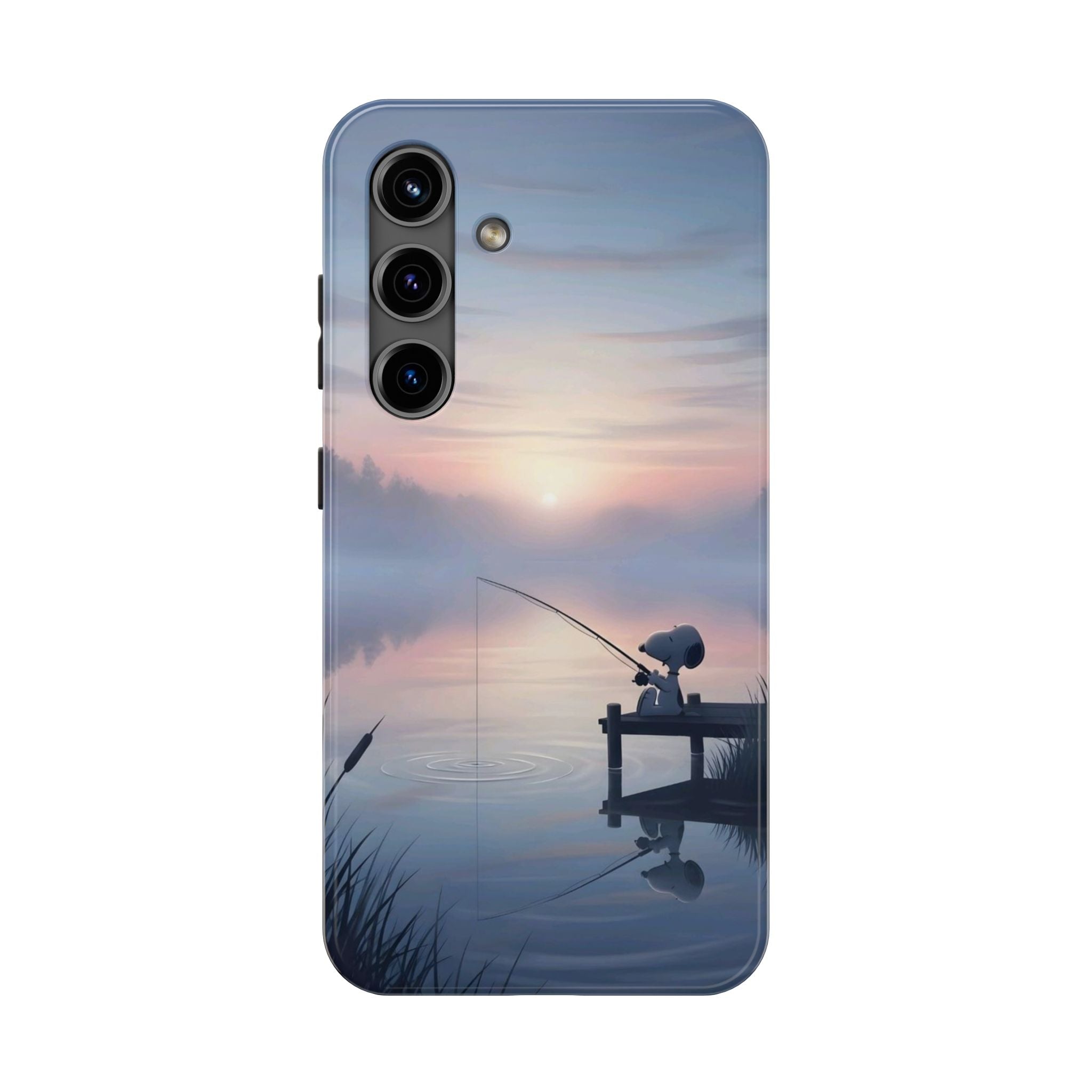 Sunset Fishing Phone Case