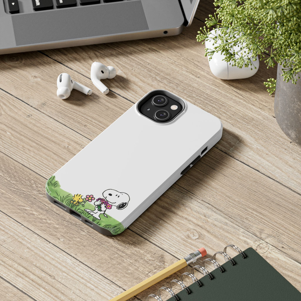Woodstock Flowers Phone Case