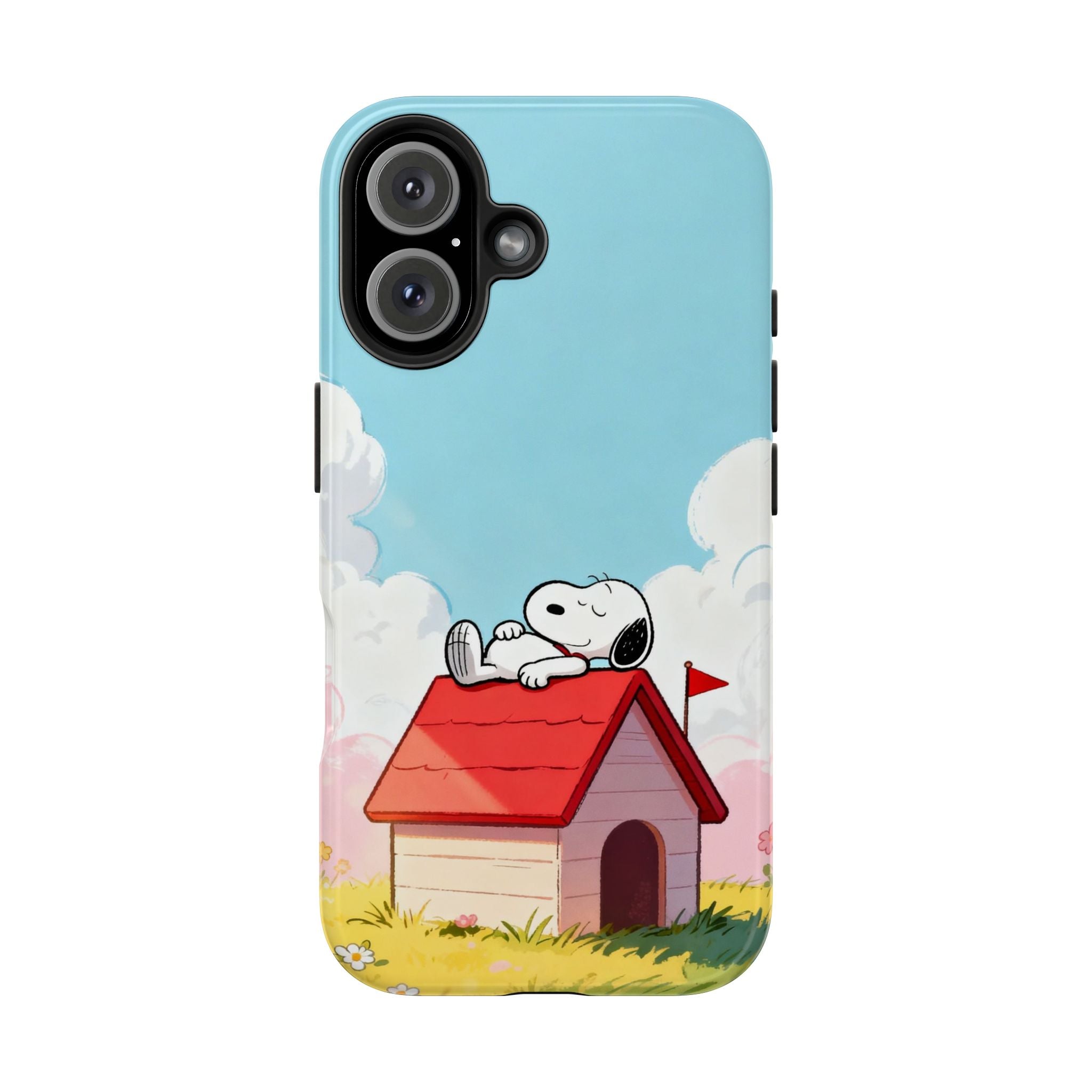 Relaxing Doghouse Phone Case