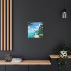 Snoopy Seaside Canvas