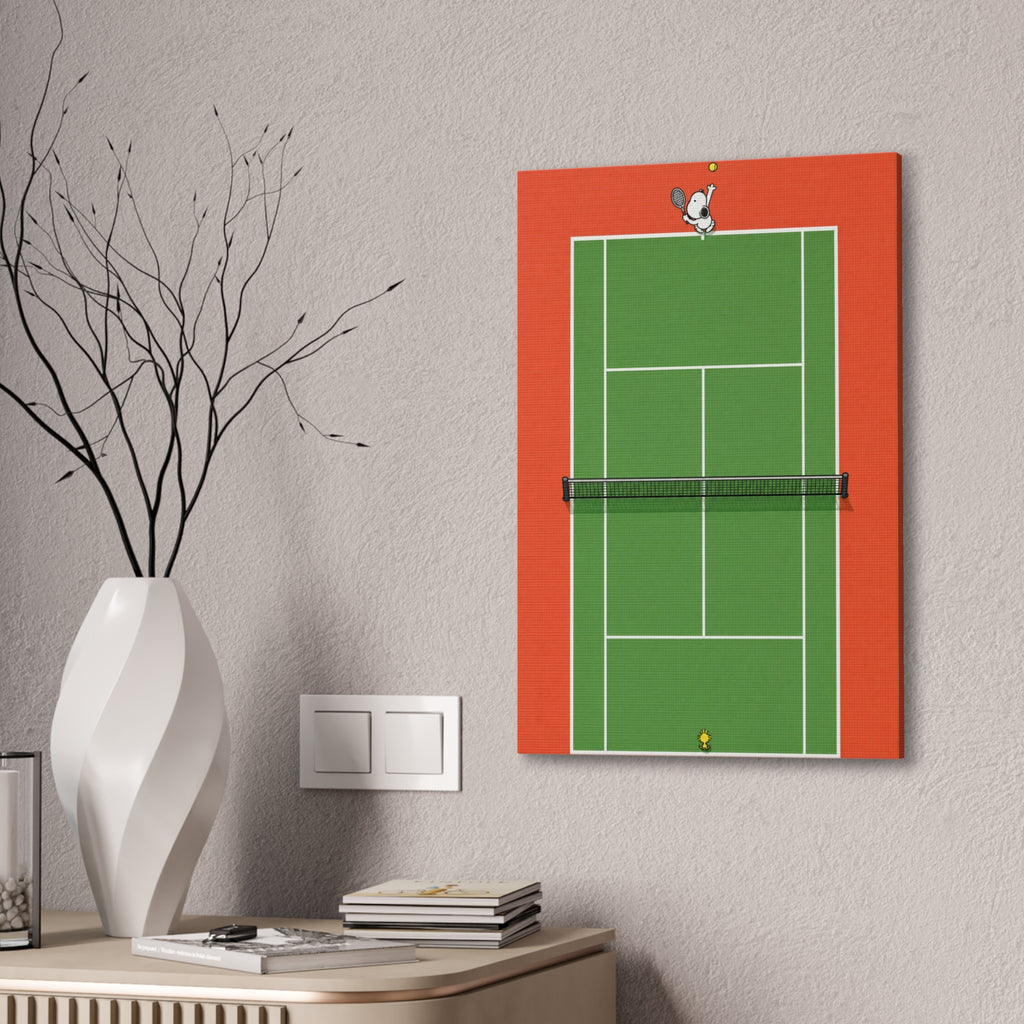 Tennis Court Canvas