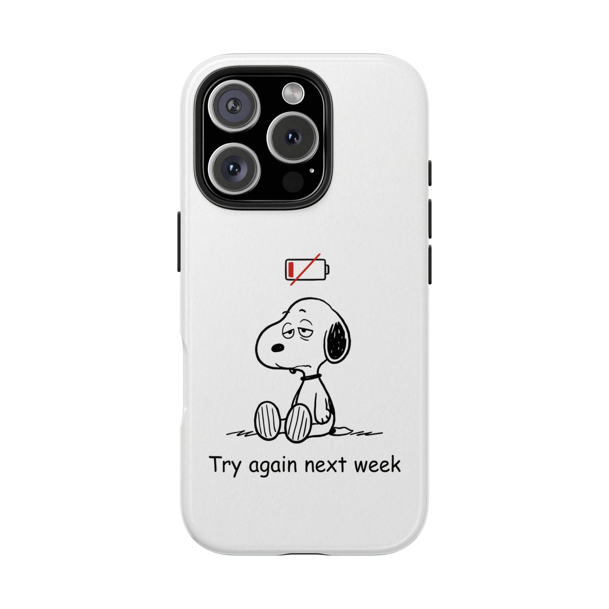 Low Battery Phone Case