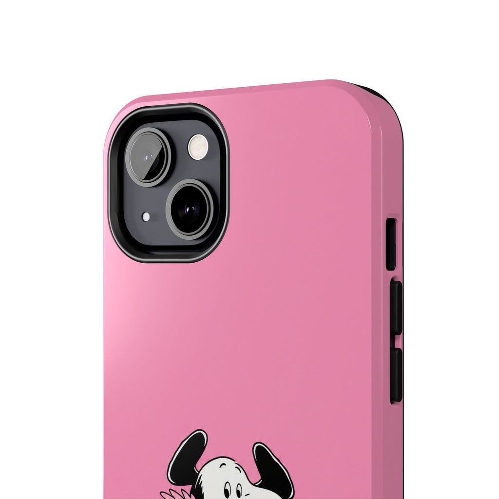 Pink Fuzzy Coat Case