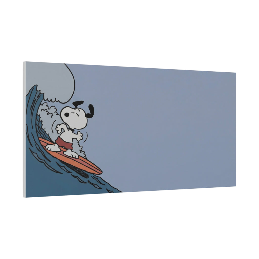 Surfing Dog Canvas