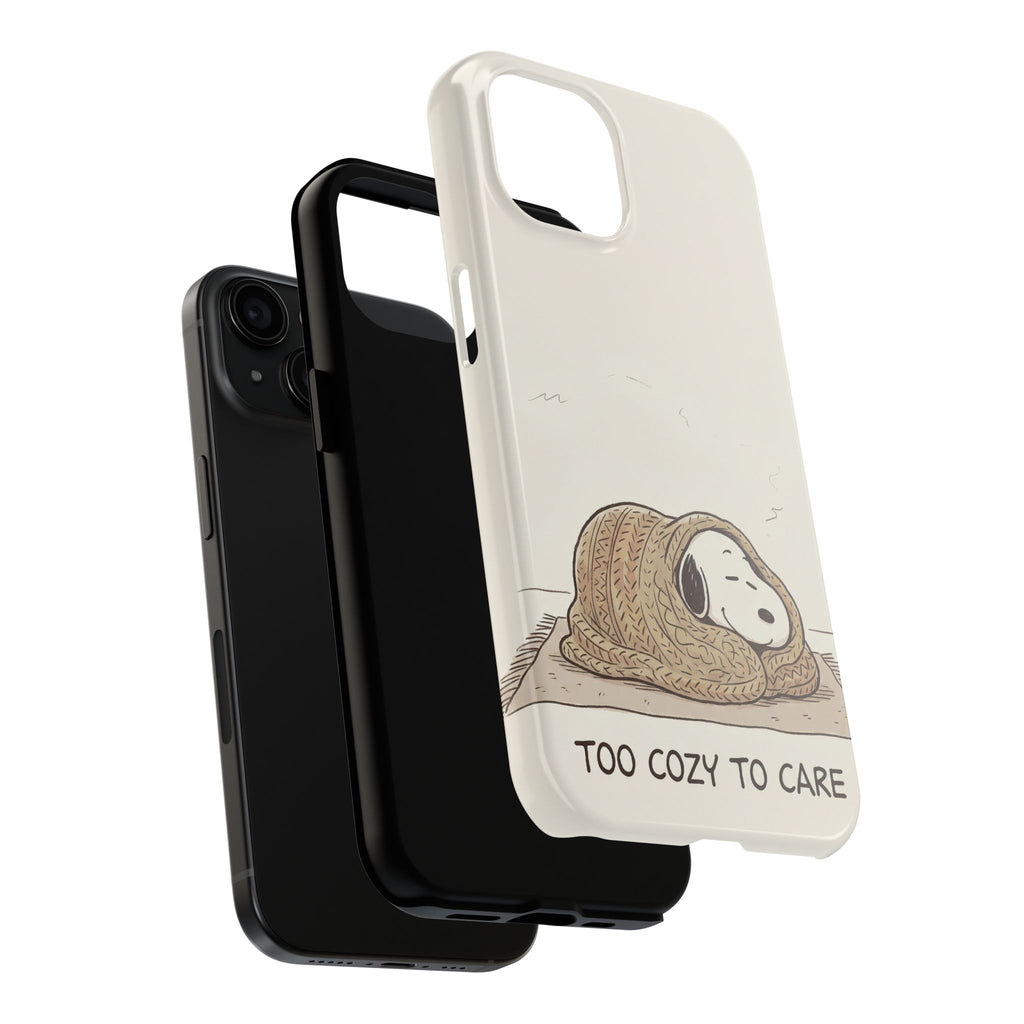 Too Cozy To Care Case