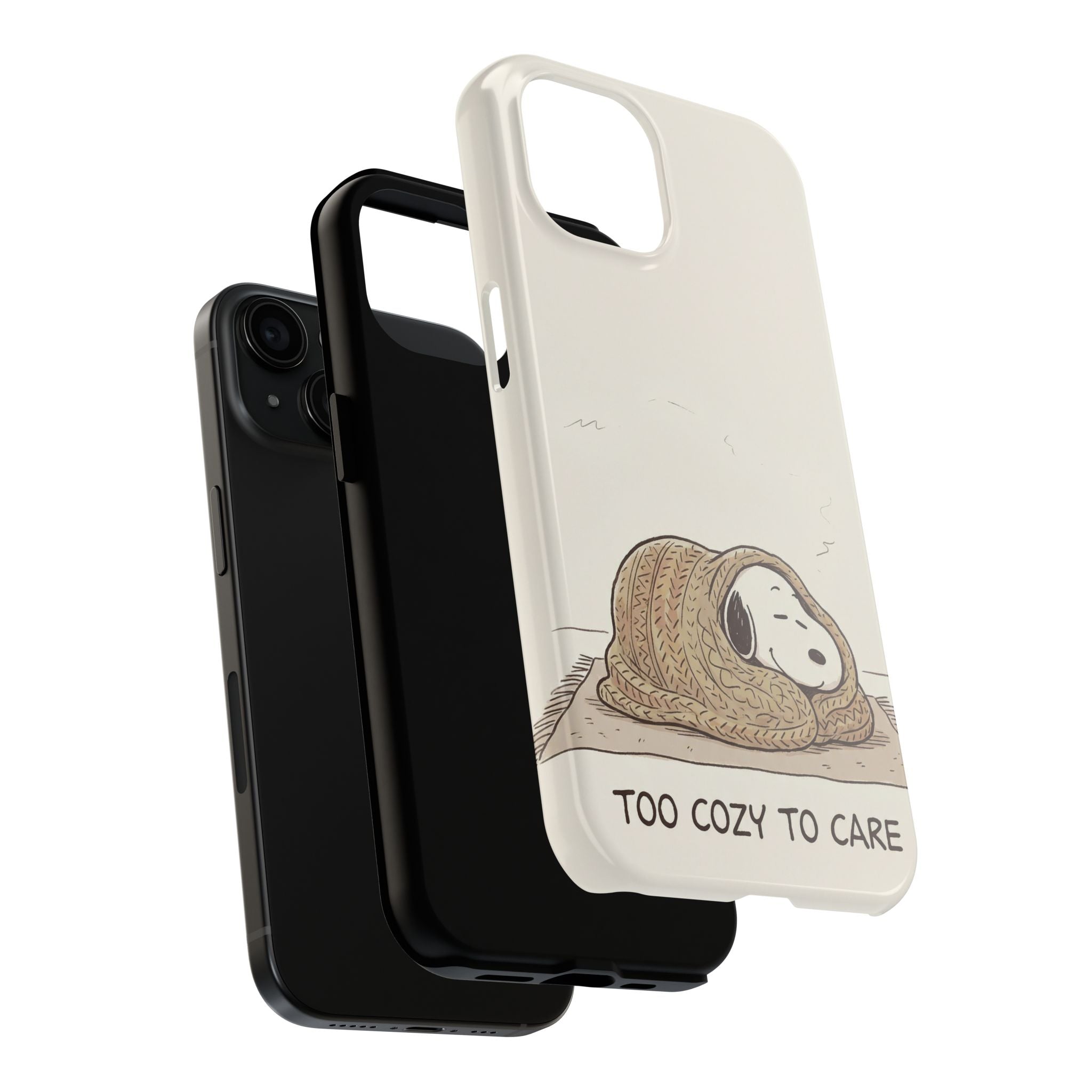 Too Cozy To Care Case
