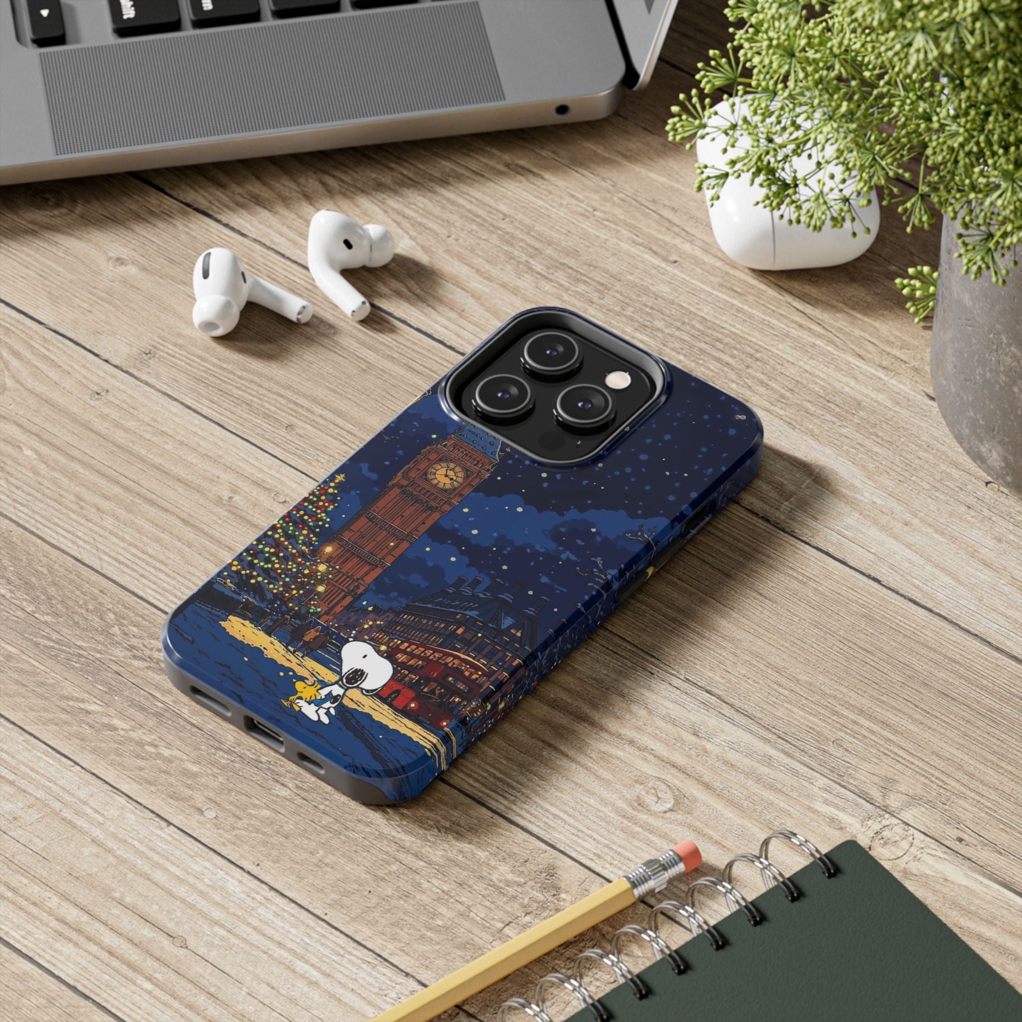 London Christmas Phone Case
