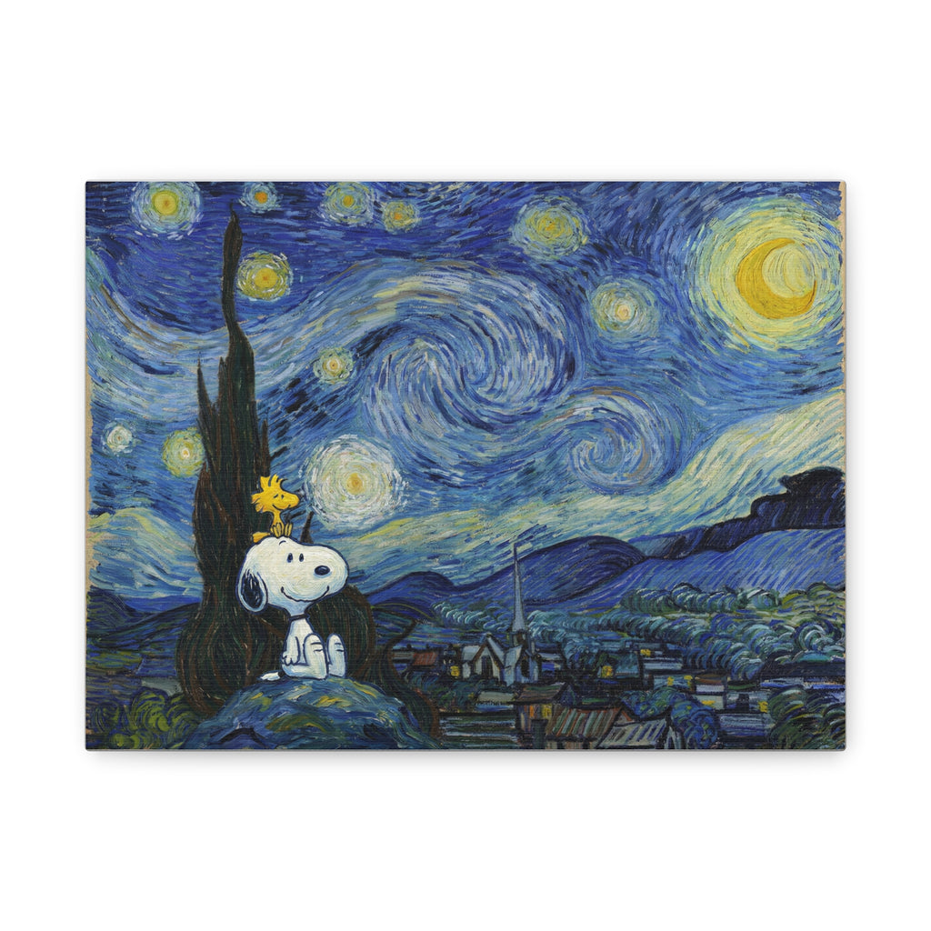 Woodstock Starry Night Canvas