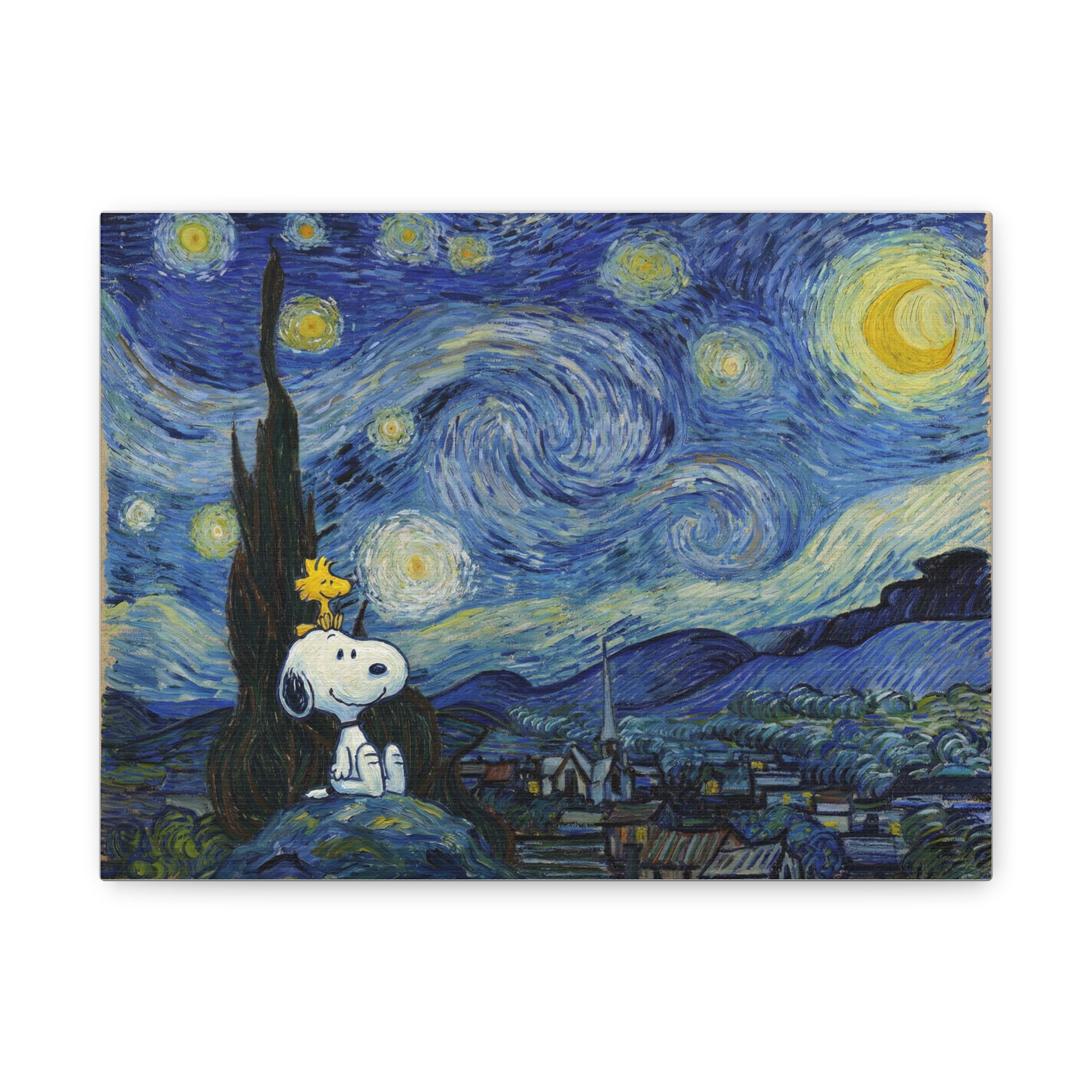 Woodstock Starry Night Canvas