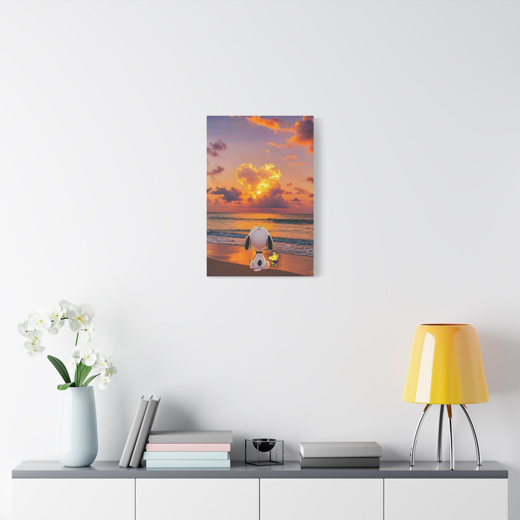 Woodstock Beach Sunset Canvas
