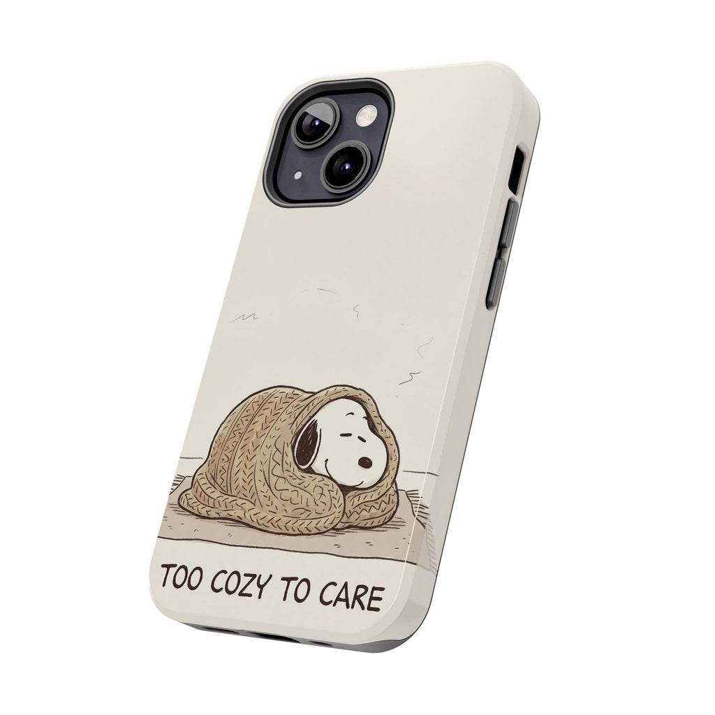 Too Cozy To Care Case