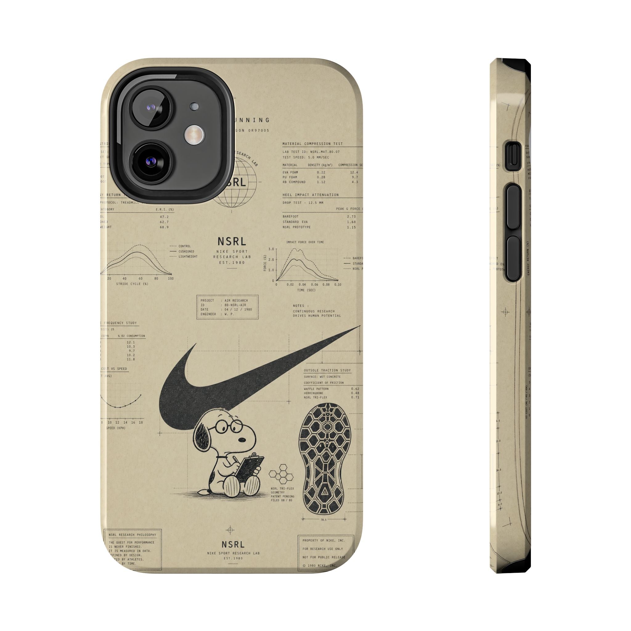 Graph Paper Phone Case