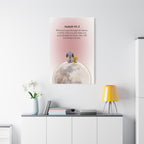 Isaiah 43:2 Snoopy Canvas