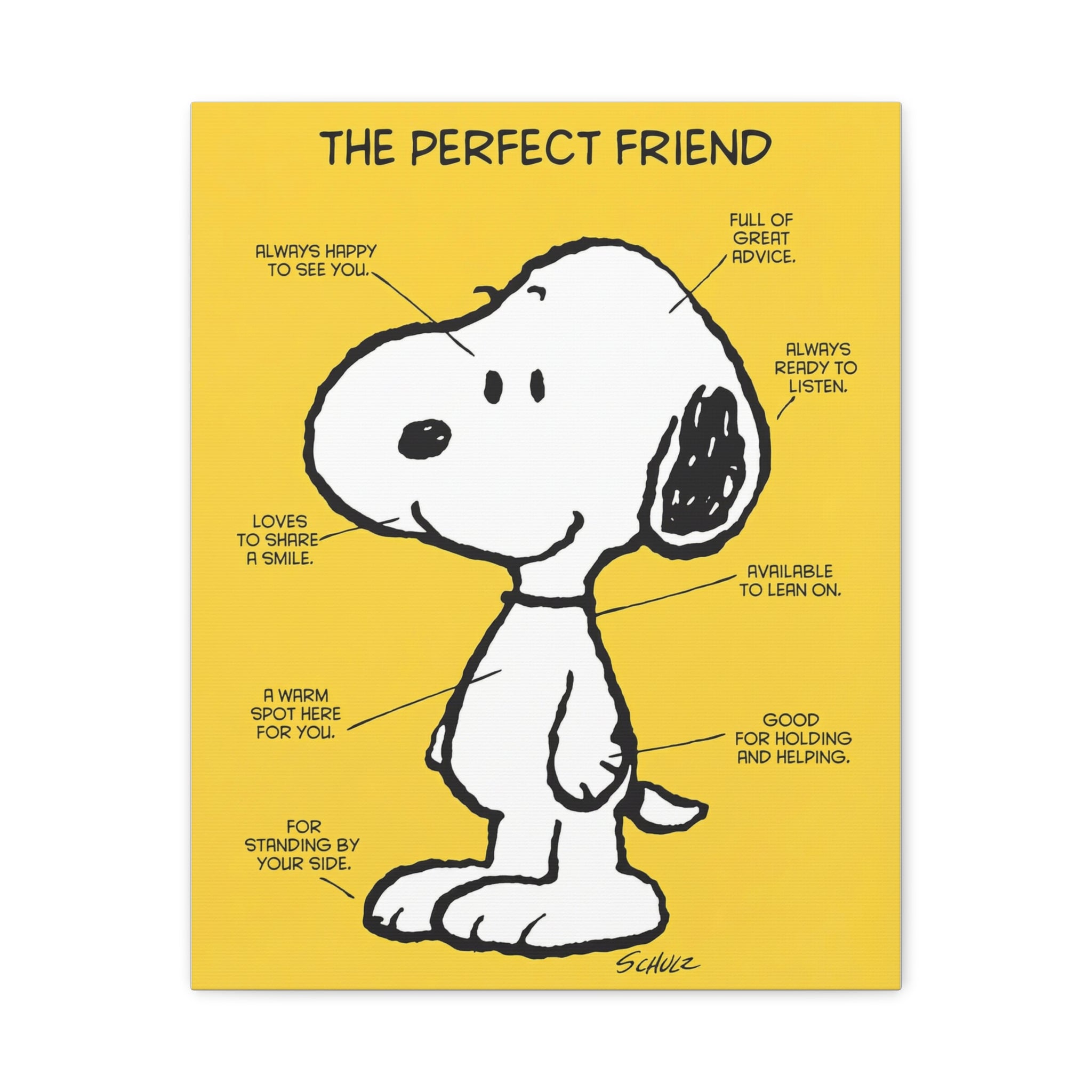 The Perfect Friend Canvas
