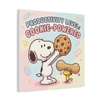 Cookie Powered Snoopy Canvas