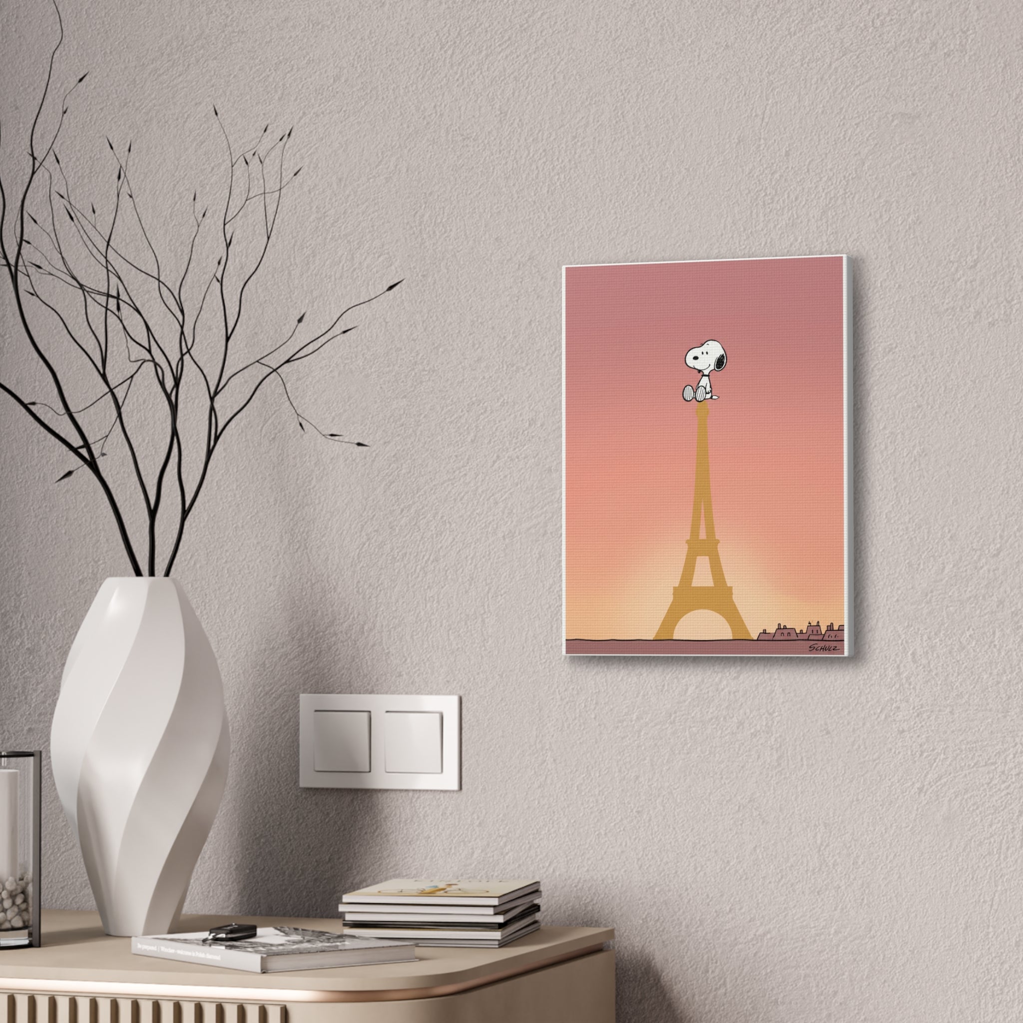 Eiffel Tower Canvas