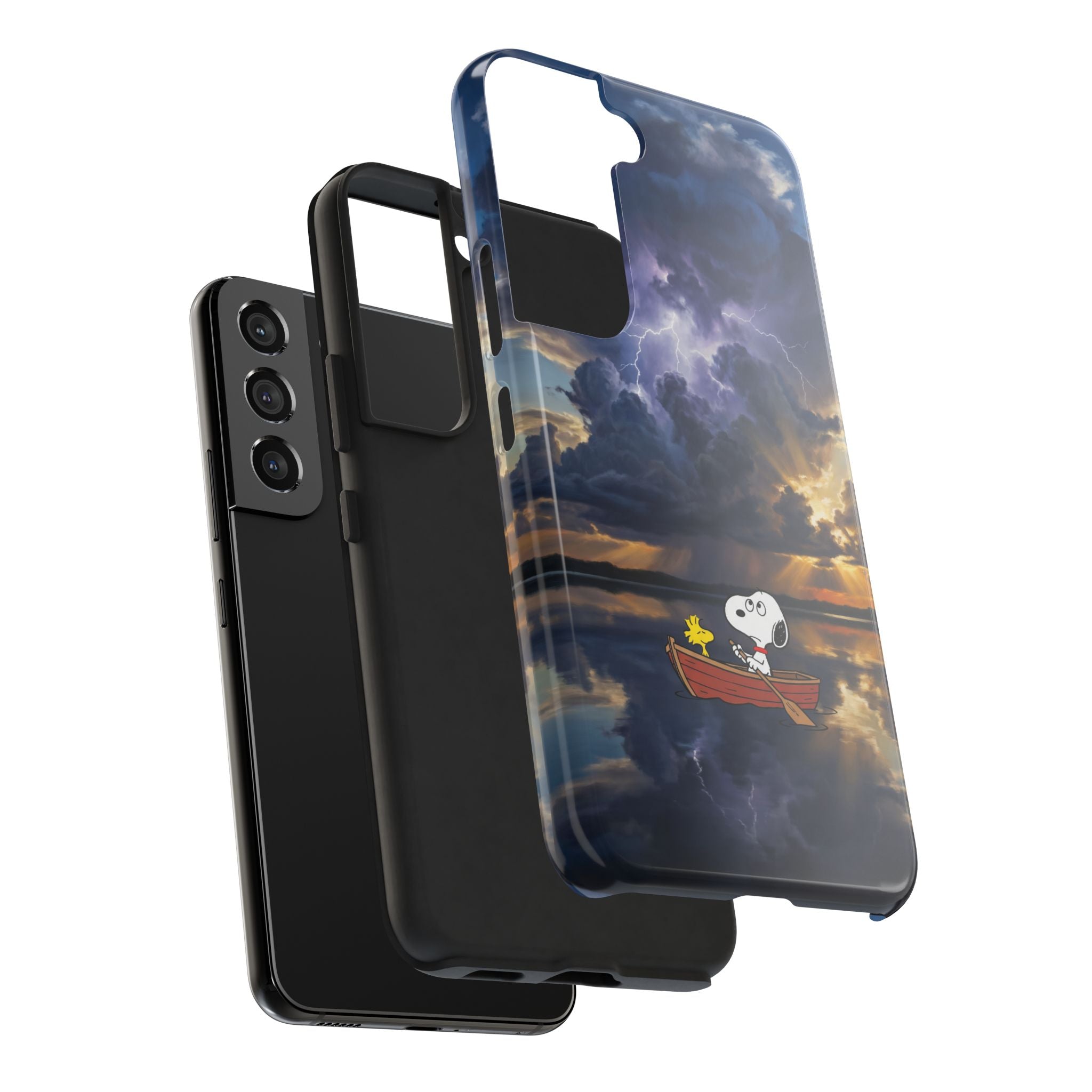 Stormy Rowboat Phone Case