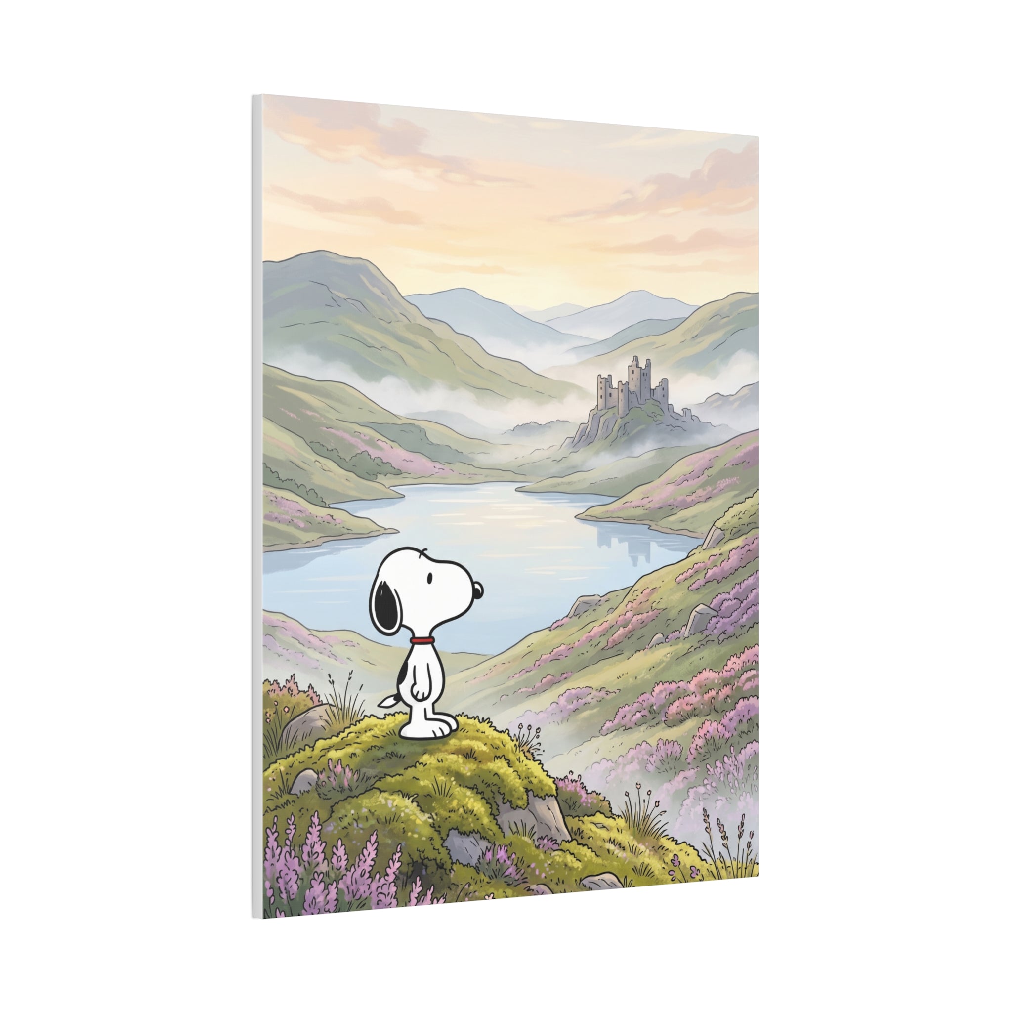 Scenic Lake Canvas