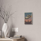 Time Traveling Dog Canvas