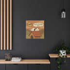 Doghouse Quote Canvas