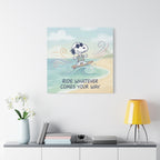 Ride Whatever Comes Canvas