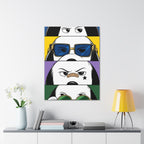 Dog Faces Pop Canvas