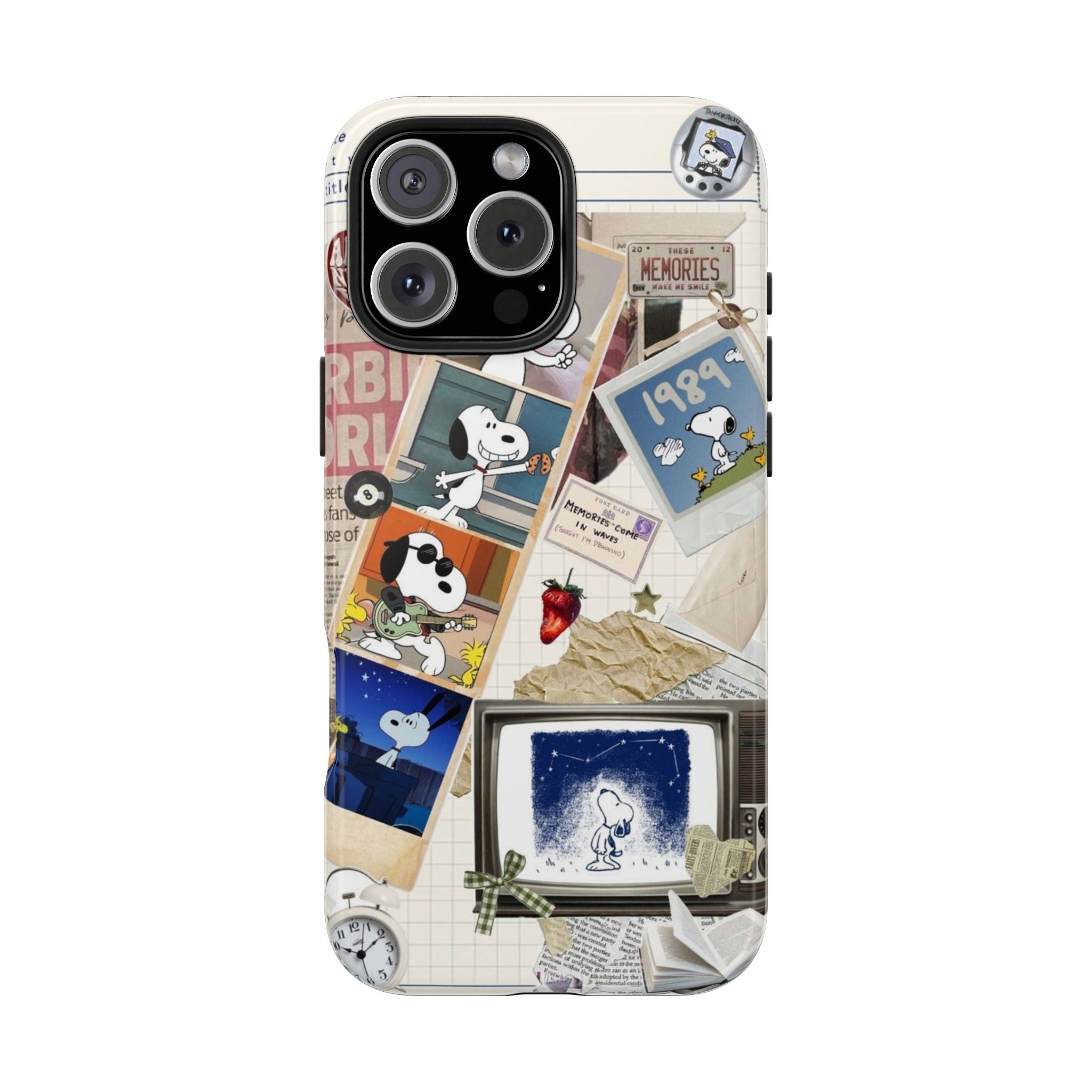 Retro Snoopy Collage Phone Case
