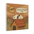 Doghouse Quote Canvas