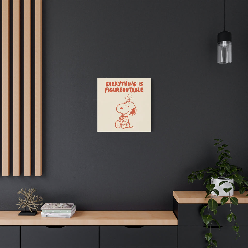 Sunny Meadow Friends Canvas