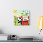 Snoopy Selfies Canvas