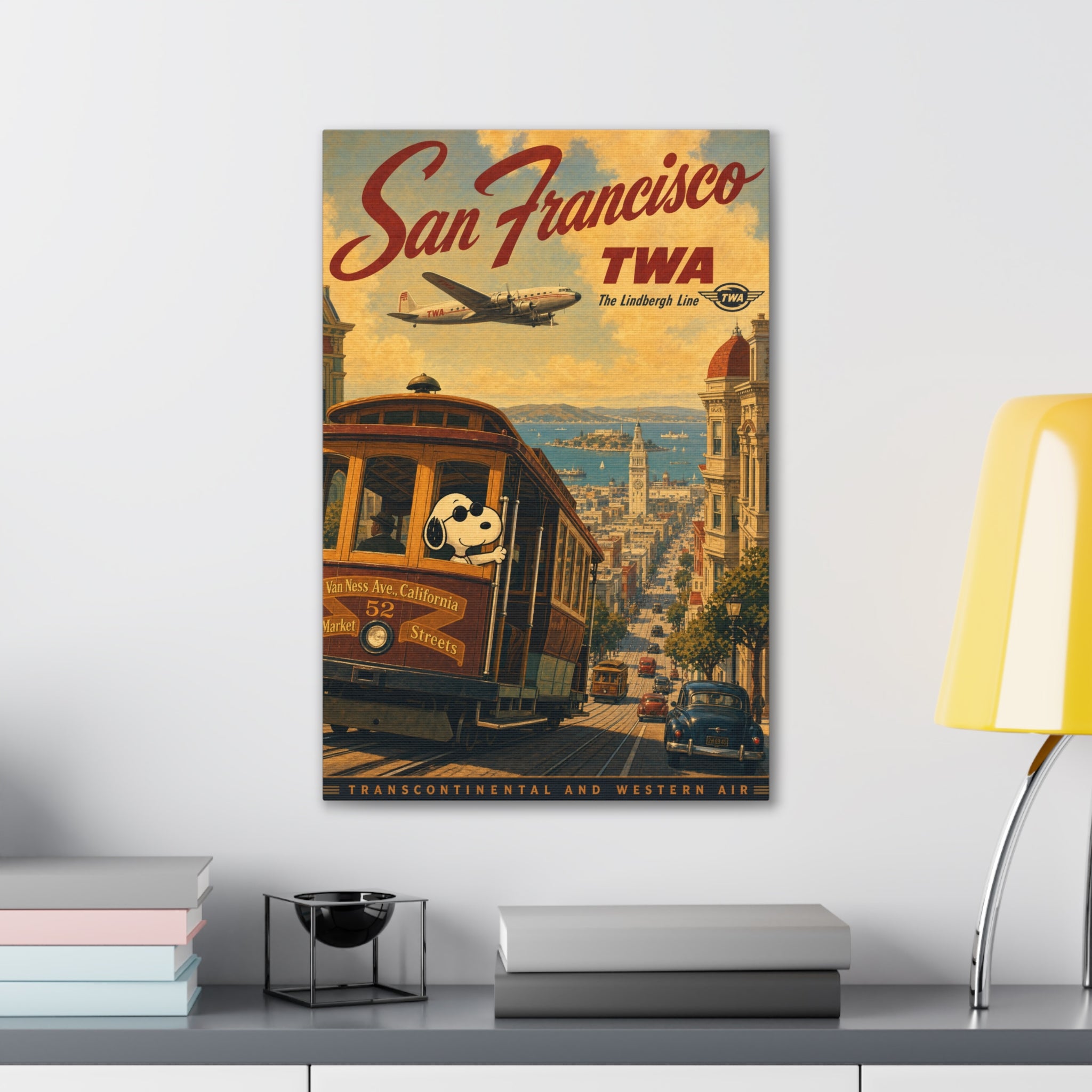 San Francisco Cable Canvas