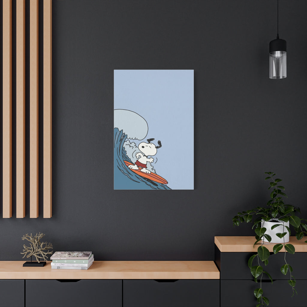 Summer Surf Poster Canvas