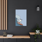 Summer Surf Poster Canvas