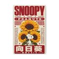 Snoopy Sunflower Peanuts Canvas