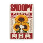 Snoopy Sunflower Peanuts Canvas