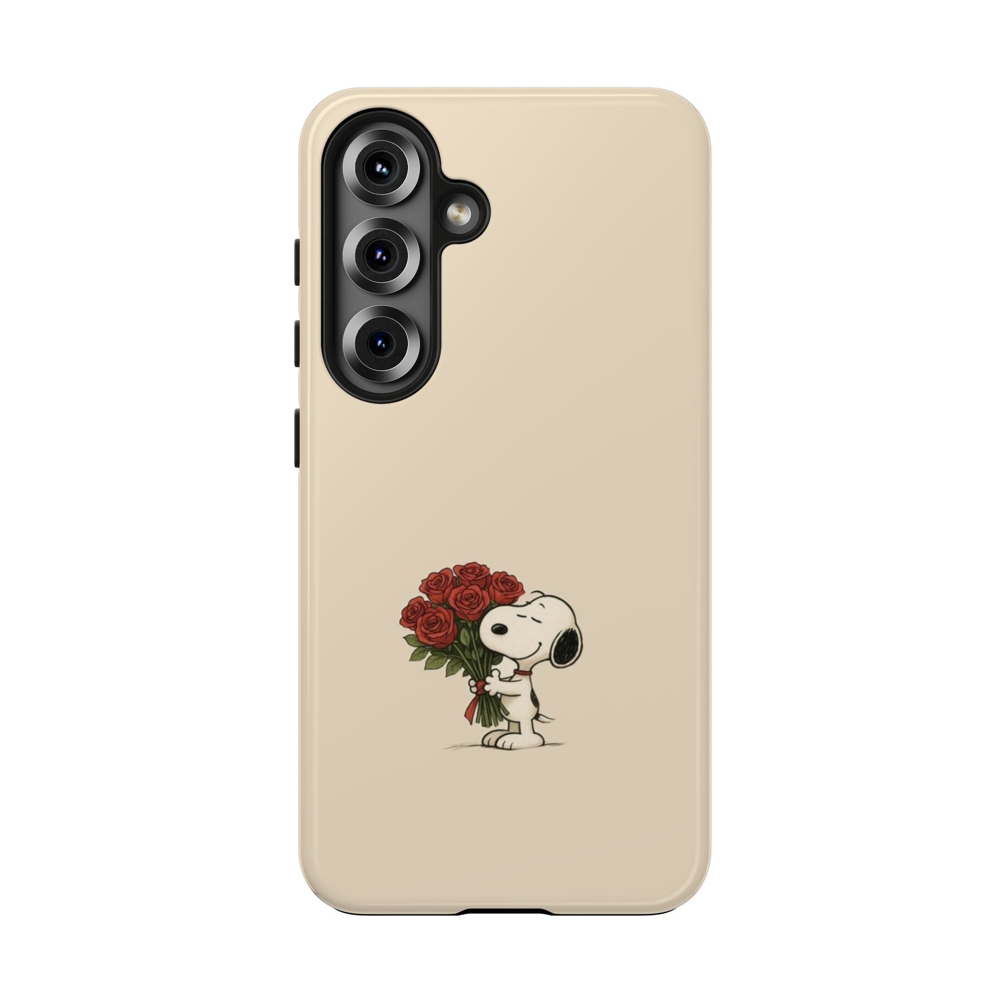 Snoopy Roses Phone Case