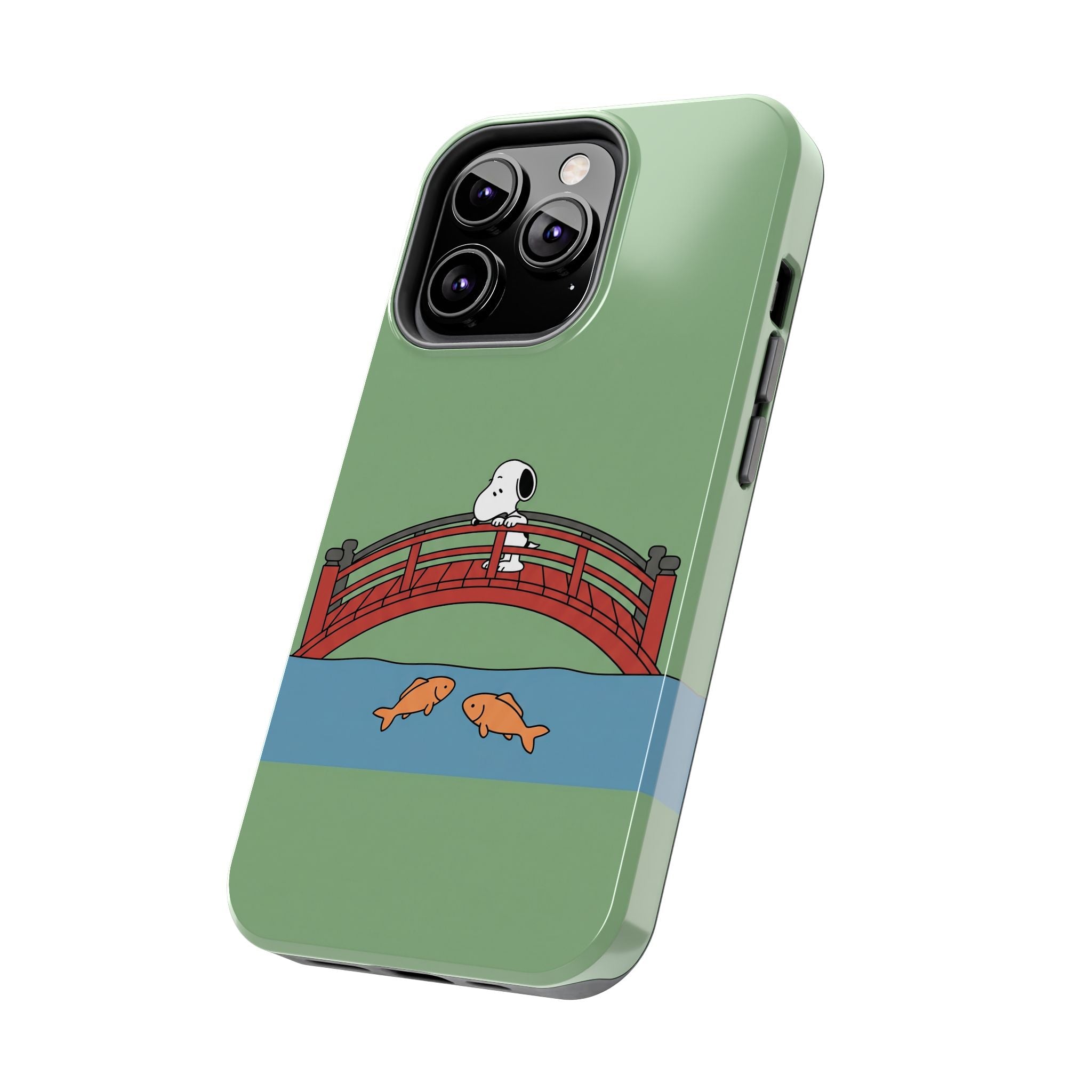 Koi Bridge Phone Case
