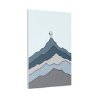 Snoopy on Mountain Canvas
